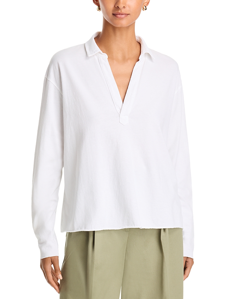 Frank & Eileen Patrick Cotton Collared Sweatshirt