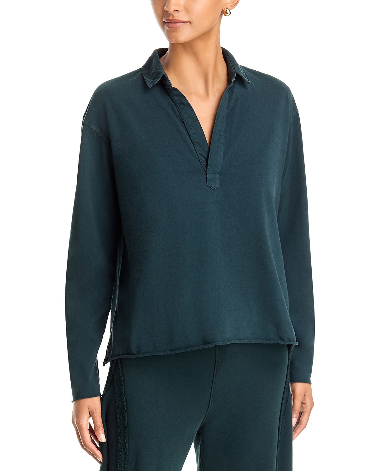 Frank & Eileen Patrick Cotton Collared Sweatshirt