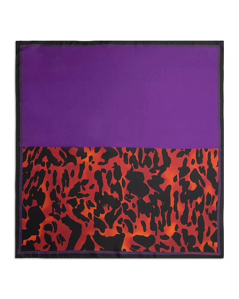 Dries Van Noten Foulard - Fleur du Mal