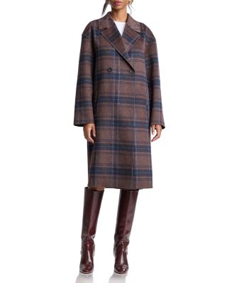 Double Faced Scarf Coat - thumbnail 2