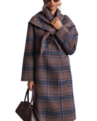 Double Faced Scarf Coat - thumbnail 6