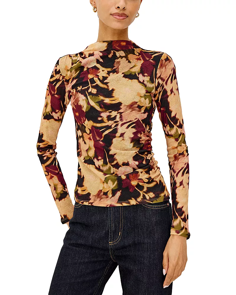 Rails Joelle Funnel Neck Knit Top