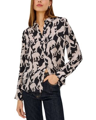 Alyssa Button Front Woven Shirt