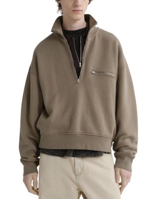 Pavilion Funnel Neck Half Zip Sweatshirt