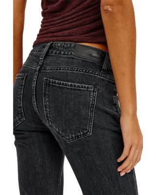 Fremont Cotton Stretch Low Rise Jeans in Blackjack - thumbnail 5