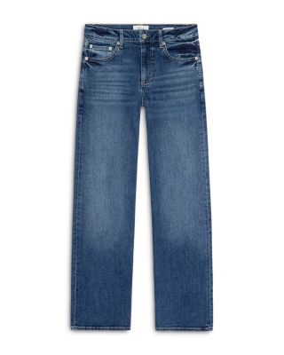 Getty Cotton Stretch Low Rise Jeans in Lagoon