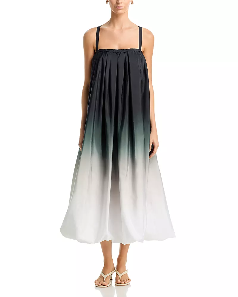 Norma Kamali Strap Bubble Dress