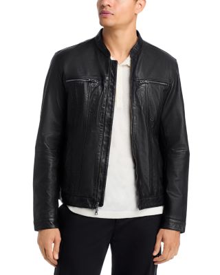 Kurt Zip Leather Jacket
