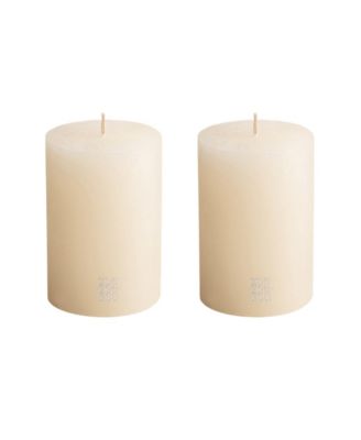  Deurne Pillar Candle Set of 2, 0.38 oz.