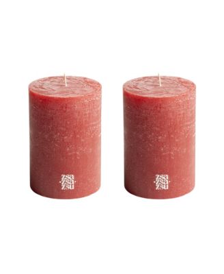  Deurne Pillar Candle Set of 2, 0.38 oz.