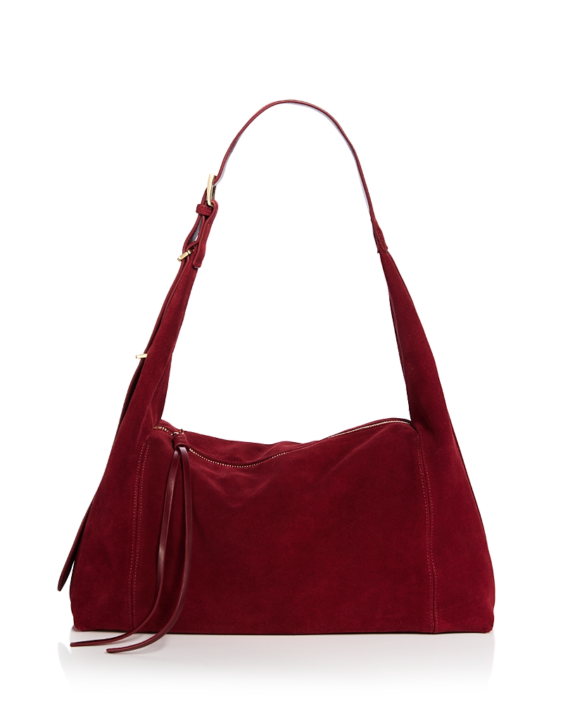 Aqua Large Suede Hobo Bag - Exclusive · OS