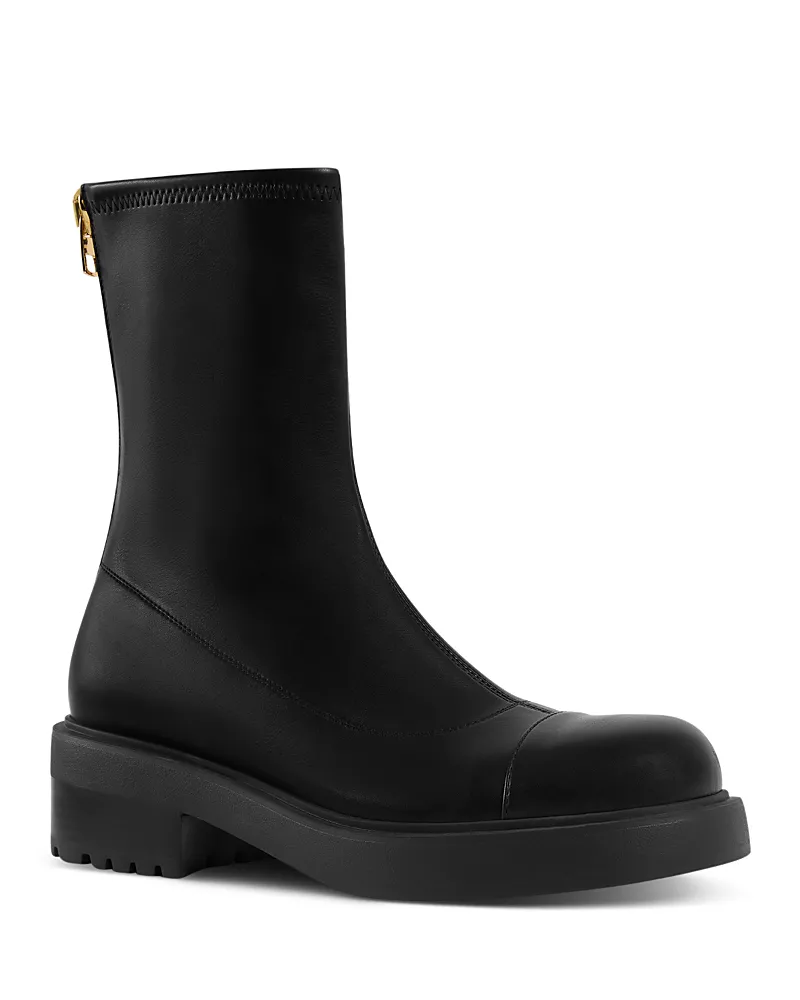 Giuseppe Zanotti Women's Junney Leather Combat Boots