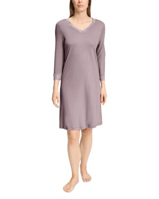 Moments Cotton Lace trim Nightgown