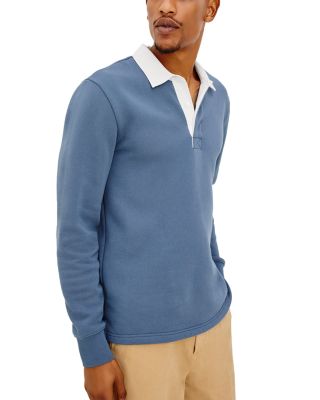 Wright Relaxed Cotton Blend Polo Shirt