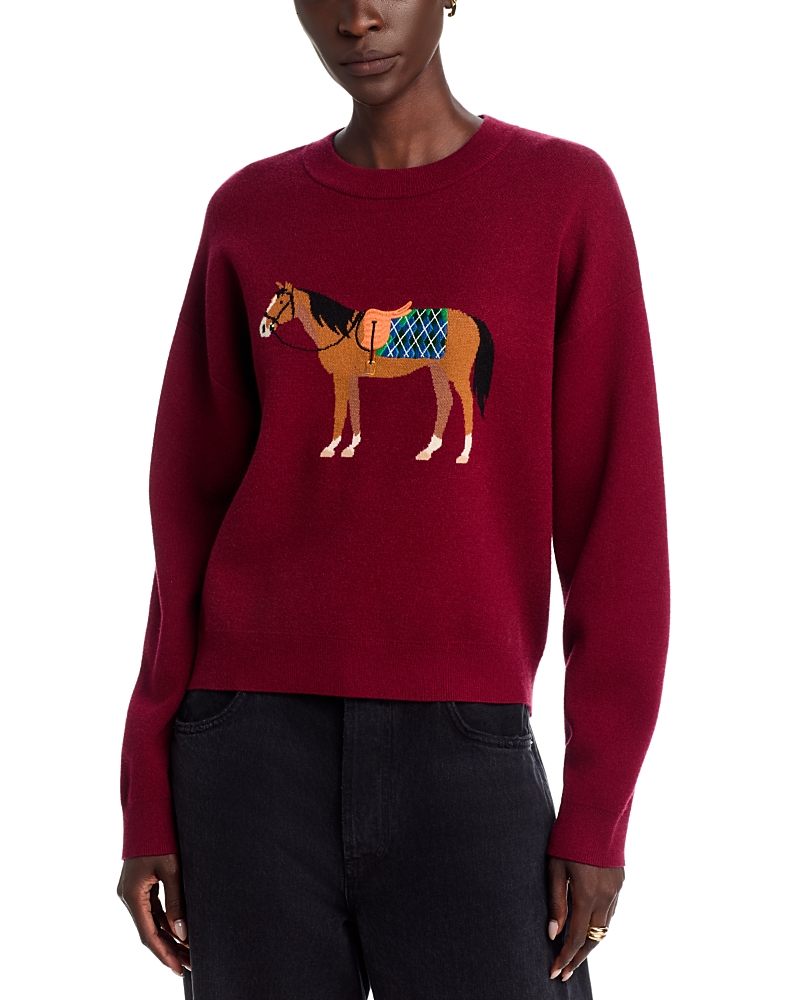 525 America Intarsia Knit Crewneck Sweater - Exclusive