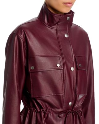 Angelina Faux Leather Jacket - thumbnail 6