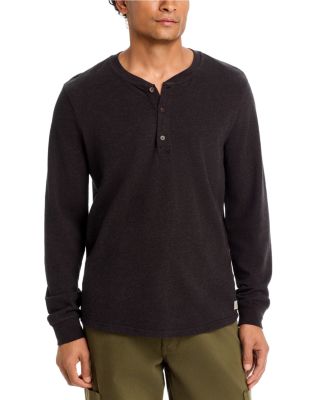 Java Heather Cotton Luxe Henley Shirt