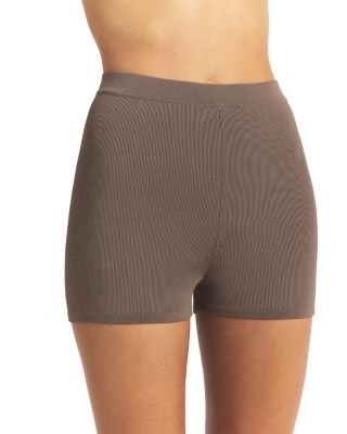 Refined Knit High Waist Shorts