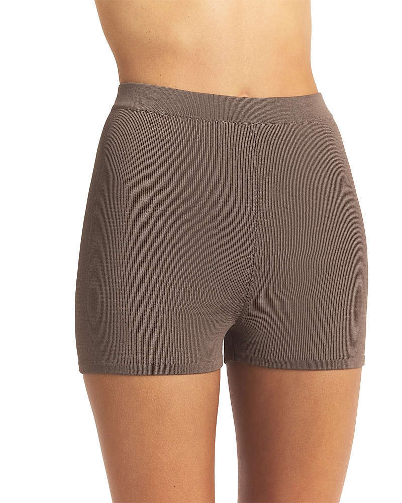 Skims Refined Knit High Waist Shorts