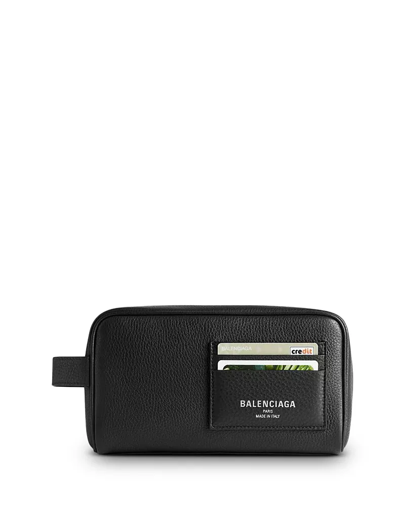Balenciaga Credit Toiletry Pouch