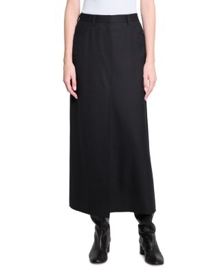 Front Vent Maxi Skirt