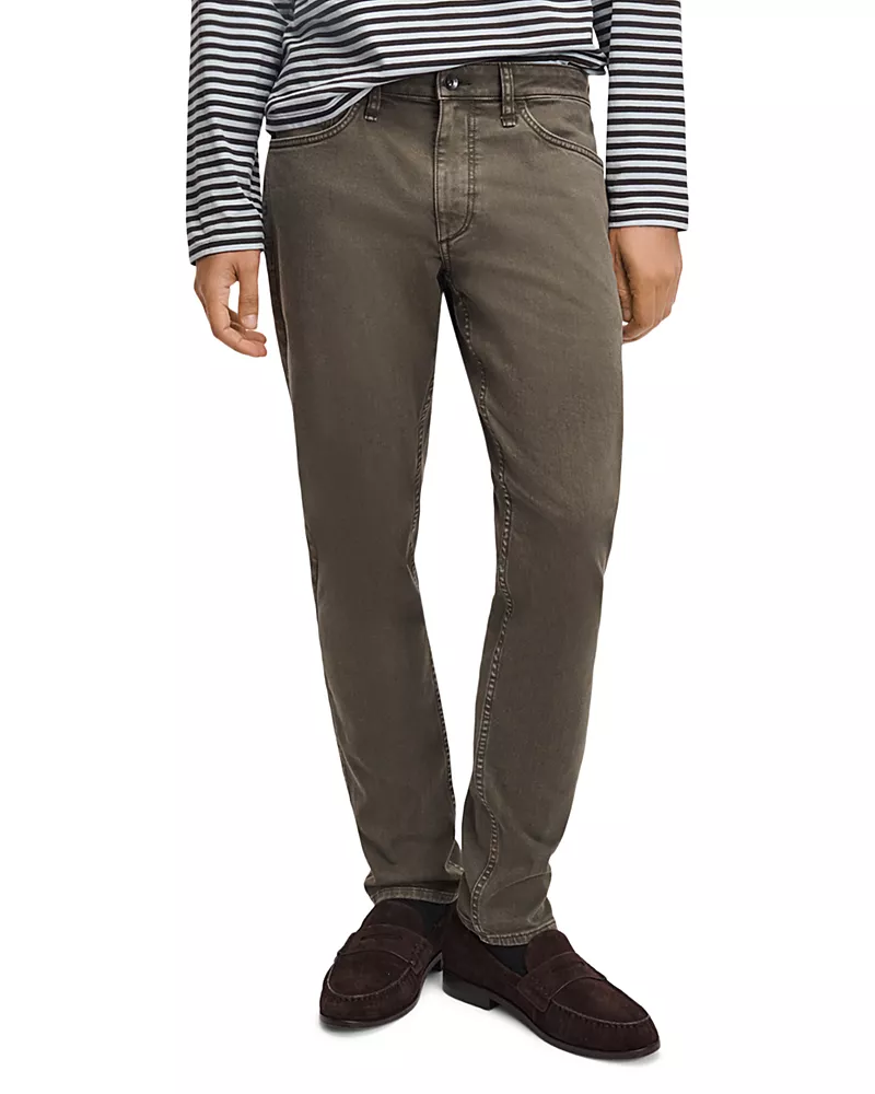 rag & bone Straight Fit Cotton Blend Aero Stretch 32 Jeans in Tea Green