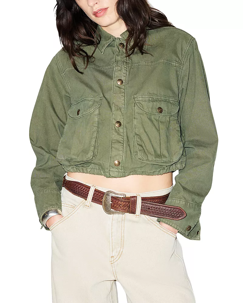 Re/Done Jessie Cropped Jacket