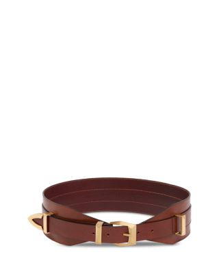 Pinko Women's Tritti Bustino Leather Waist Belt