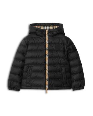 Boys' Henry Checker Tape Hooded Down Puffer Jacket - Little Kid, Big Kid