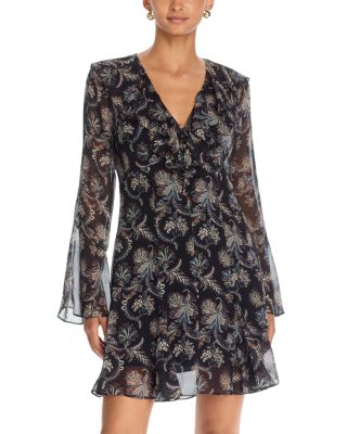 Adrienne Silk Mini Dress
