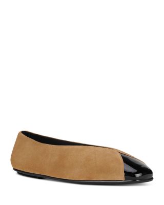 Women's Grasp Suede & Leather Ballet Flats