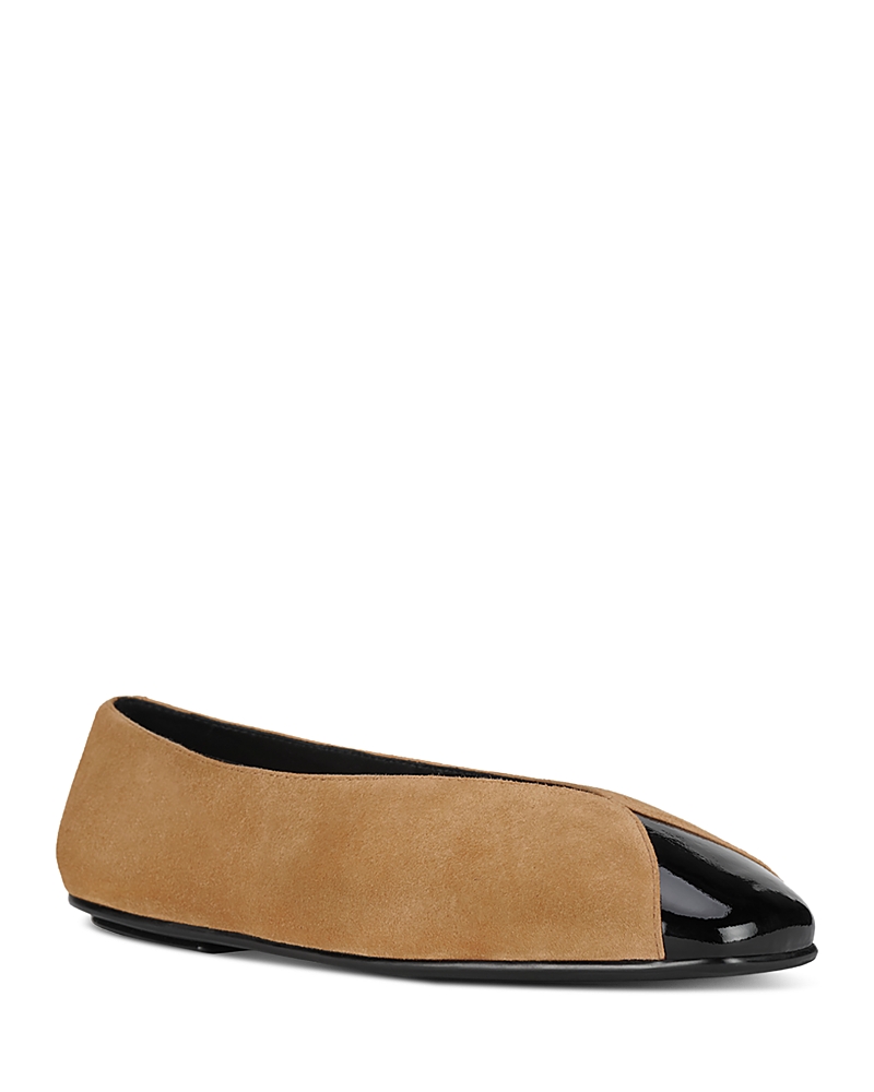 Jeffrey Campbell Women's Grasp Suede & Leather Ballet Flats