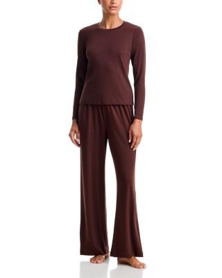 Pointelle Long Sleeve Lounge Set - Exclusive
