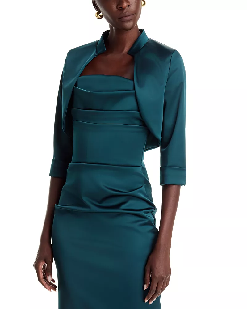Chiara Boni La Petite Robe Amatista Satin Bolero