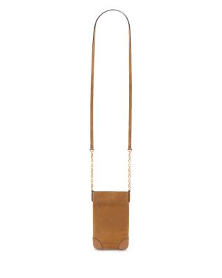 Charlotte Suede Phone Crossbody