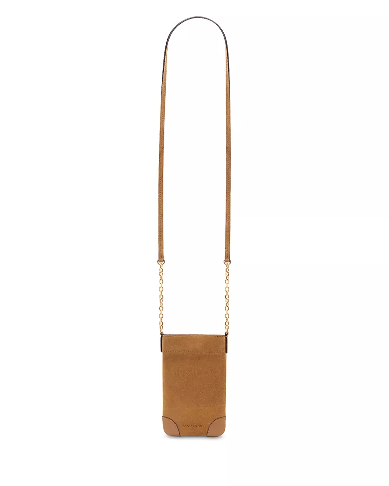 Gerard Darel Charlotte Suede Phone Crossbody