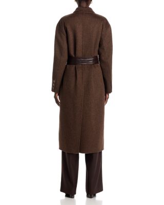 Danielle Wool Blend Belted Coat