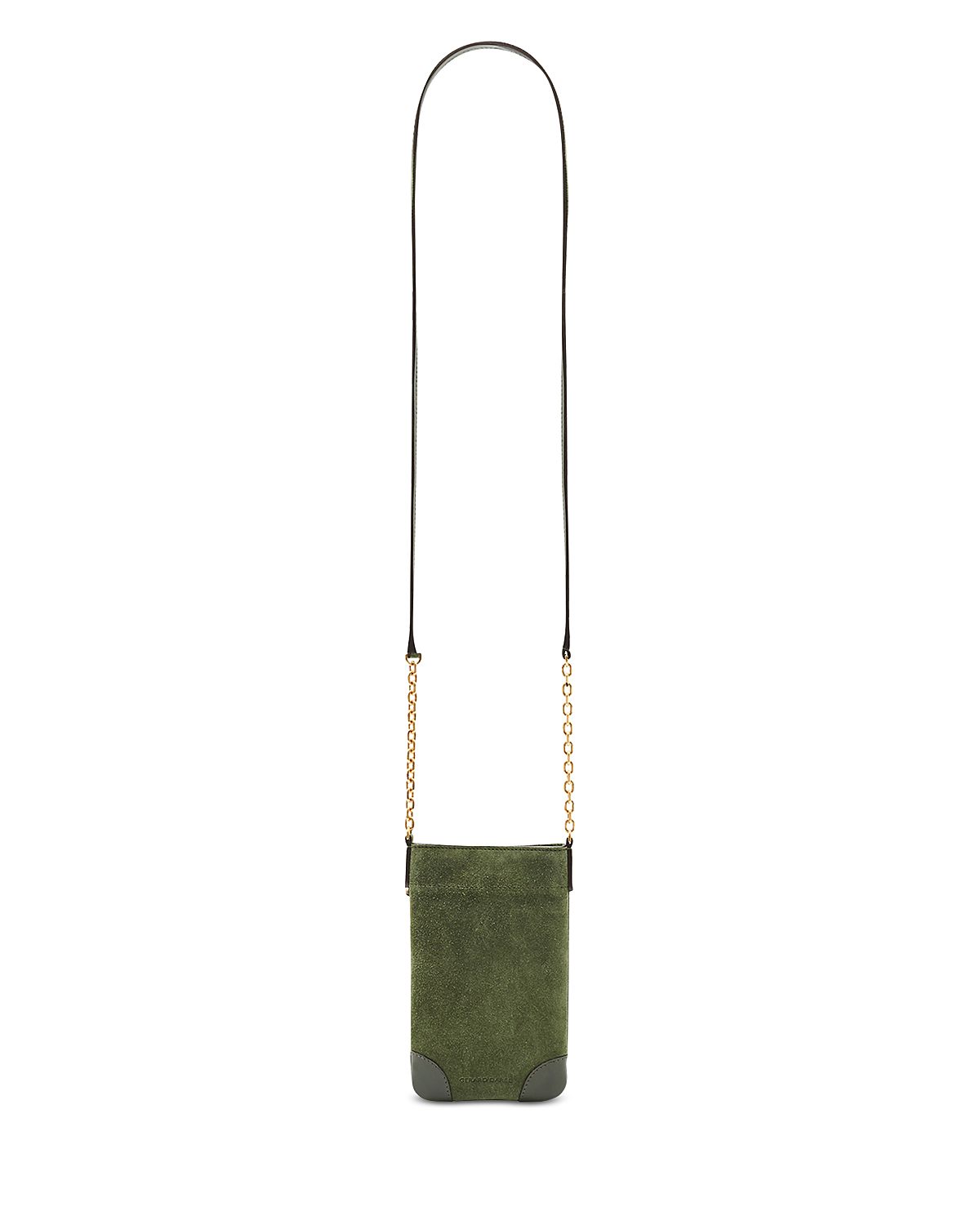 Gerard Darel Charlotte Suede Phone Crossbody