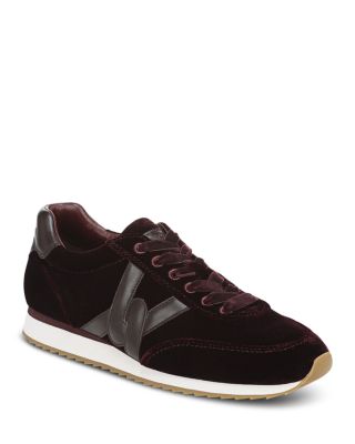 Veronica Beard Women's Penrose Suede & Fabric Low Top Sneakers