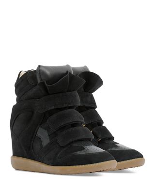 Women's Bekett Suede Wedge Sneakers