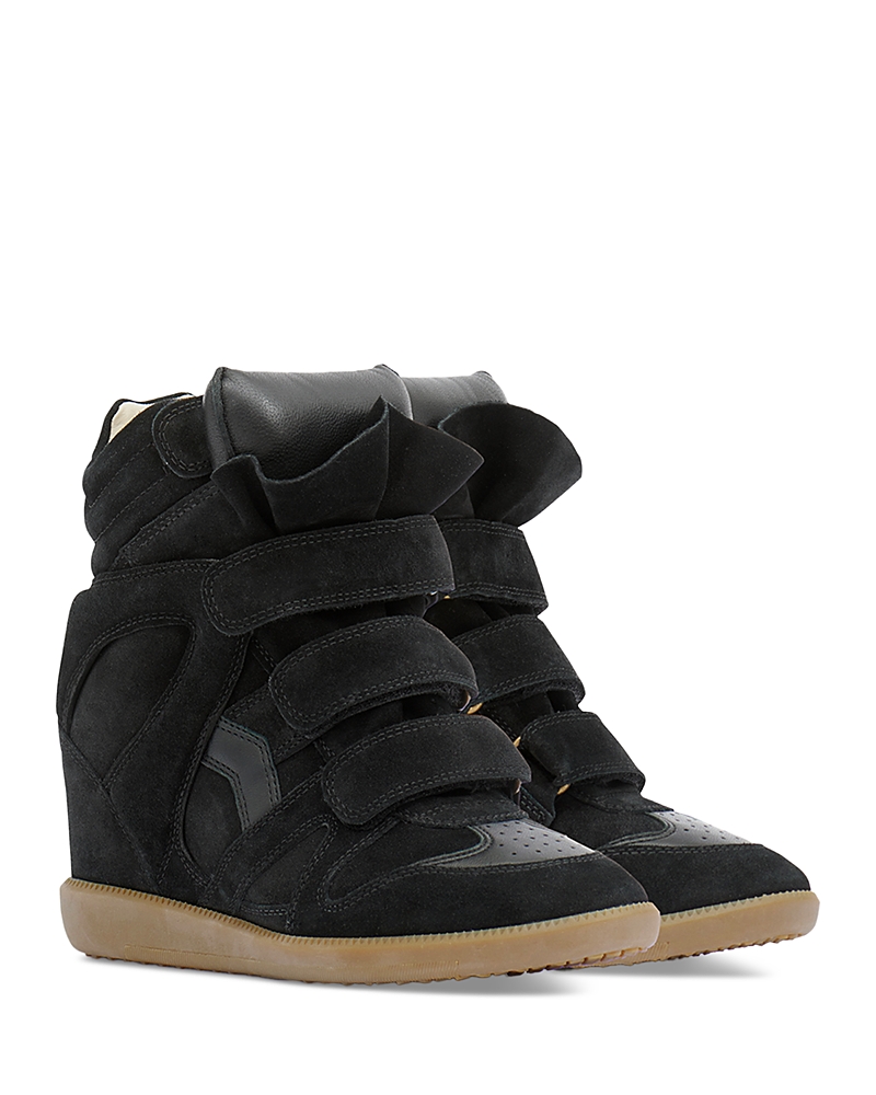 Isabel Marant Women's Bekett Suede Wedge Sneakers