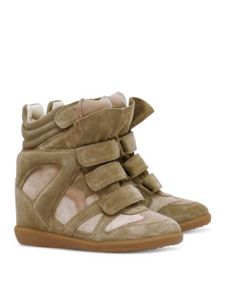 Women's Bekett Suede Wedge Sneakers