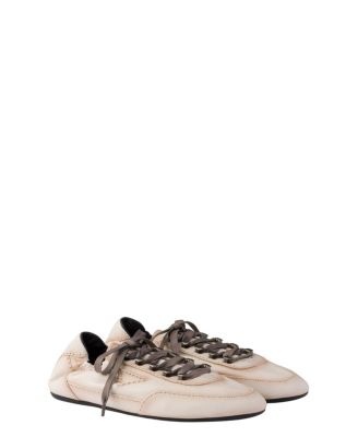  Men's Collapse Antiqued Nappa Leather Sneakers With Hooks