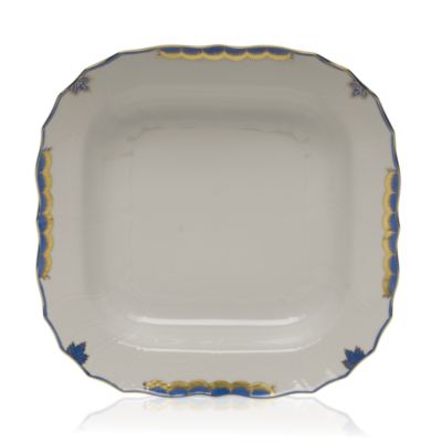 Princess Victoria Blue Square Fruit Dish
