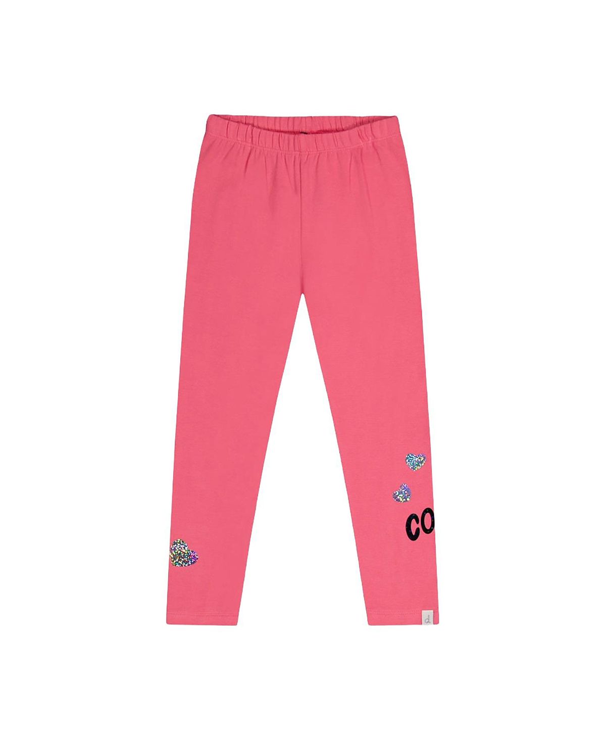 Deux par Deux Girls' Organic Cotton Ivy Soft Stretchy Leggings - Little Kid