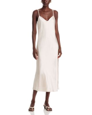 Vince V Neck Slip Dress - Exclusive