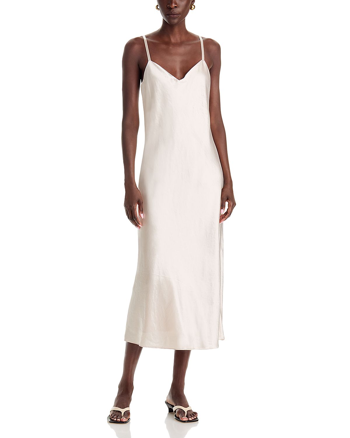 Vince V Neck Slip Dress - Exclusive