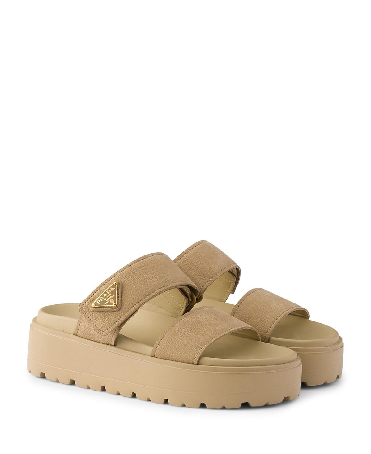 Prada Women's Nubuck Slides