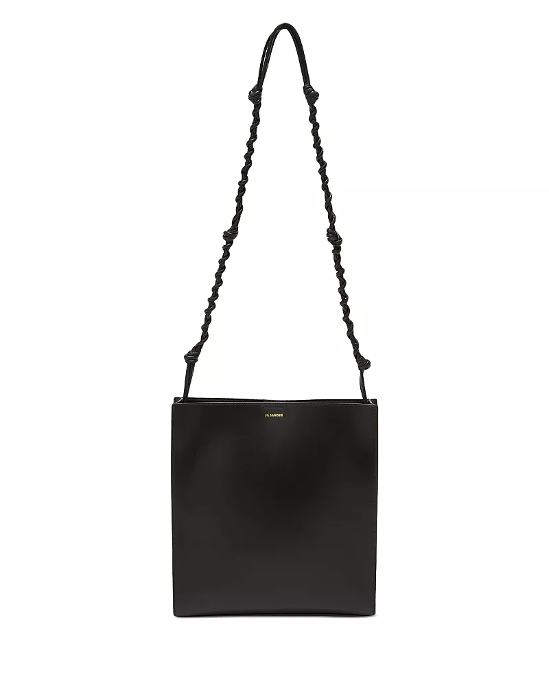 Jil Sander Tangle Medium Leather Shoulder Bag