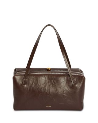 Goji Pillow Medium Leather Shoulder Bag